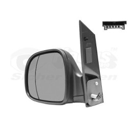 Rétroviseur éléctrique complet gauche