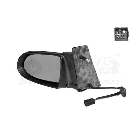 Rétroviseur éléctrique complet gauche