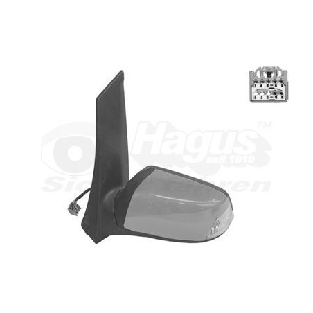 Rétroviseur éléctrique complet gauche