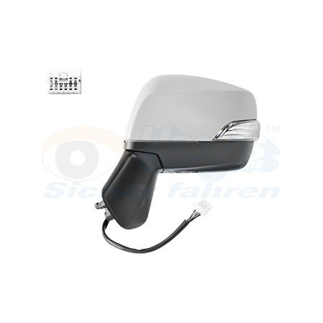 Rétroviseur éléctrique complet gauche