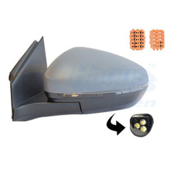 Rétroviseur éléctrique complet gauche