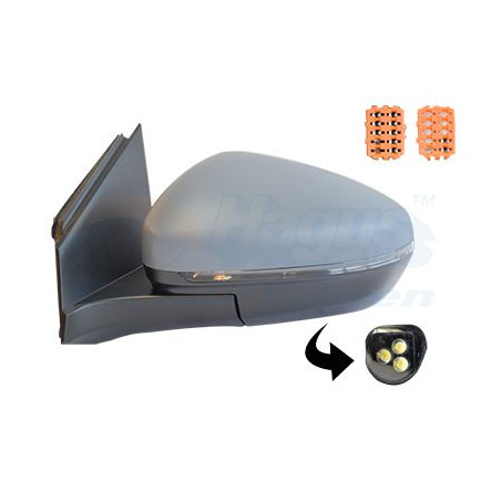 Rétroviseur éléctrique complet gauche