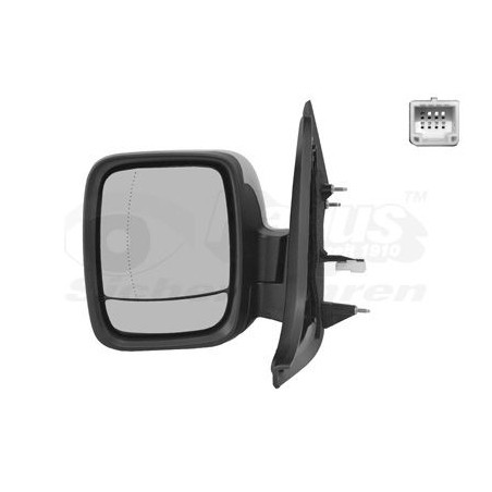 Rétroviseur éléctrique complet gauche