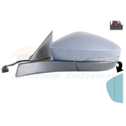 Rétroviseur éléctrique complet gauche