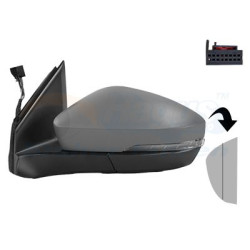 Rétroviseur éléctrique complet gauche