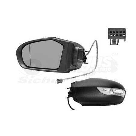 Rétroviseur éléctrique complet gauche