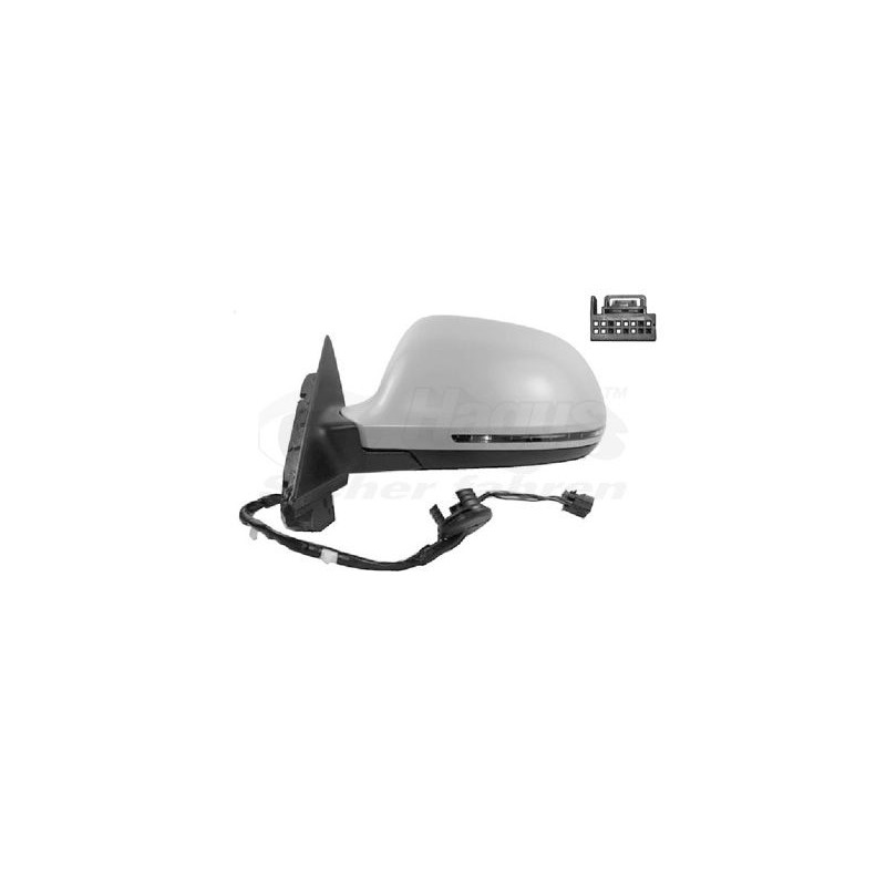 Rétroviseur éléctrique complet gauche