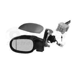 Rétroviseur éléctrique complet gauche