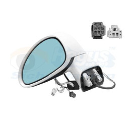 Rétroviseur éléctrique complet gauche