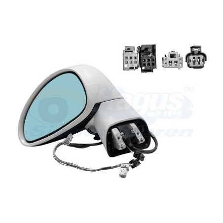 Rétroviseur éléctrique complet gauche