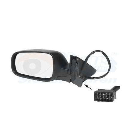 Rétroviseur éléctrique complet gauche