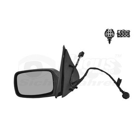 Rétroviseur éléctrique complet gauche