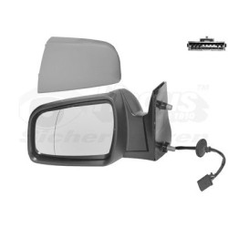 Rétroviseur éléctrique complet gauche