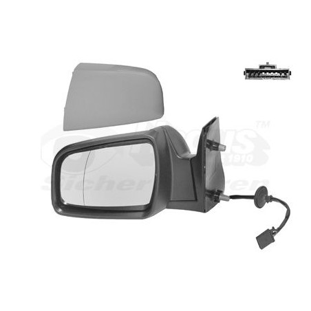 Rétroviseur éléctrique complet gauche