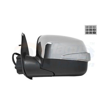 Rétroviseur éléctrique complet gauche