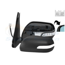 Rétroviseur éléctrique complet gauche