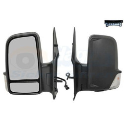 Rétroviseur éléctrique complet gauche
