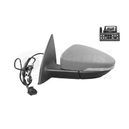 Rétroviseur éléctrique complet gauche