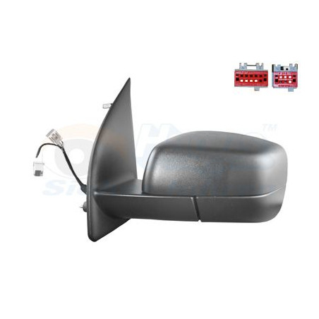 Rétroviseur éléctrique complet gauche