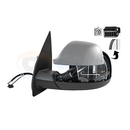 Rétroviseur éléctrique complet gauche