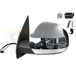 Rétroviseur éléctrique complet gauche
