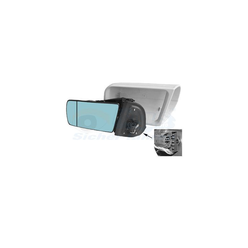 Rétroviseur éléctrique complet gauche