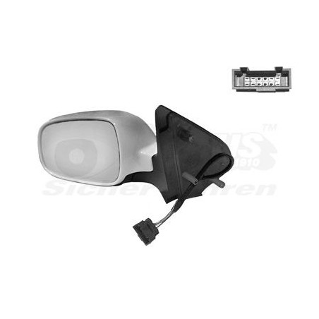 Rétroviseur éléctrique complet gauche