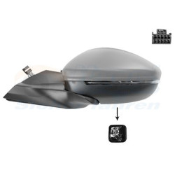 Rétroviseur éléctrique complet gauche