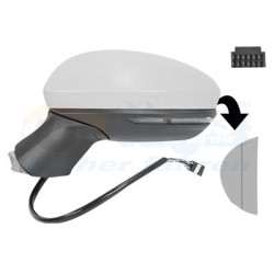 Rétroviseur éléctrique complet gauche