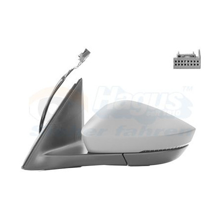 Rétroviseur éléctrique complet gauche