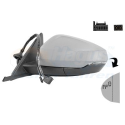 RETROVISEUR ELECTRIQUE COMPLET GAUCHE Primer 10Pin Rabattable électriquement Surveillance angle mort 