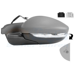 Rétroviseur éléctrique complet gauche