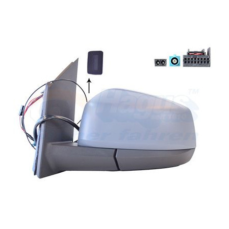 Rétroviseur éléctrique complet gauche