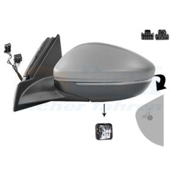 Rétroviseur éléctrique complet gauche