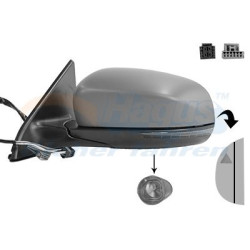 Rétroviseur éléctrique complet gauche