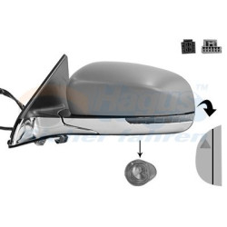 Rétroviseur éléctrique complet gauche
