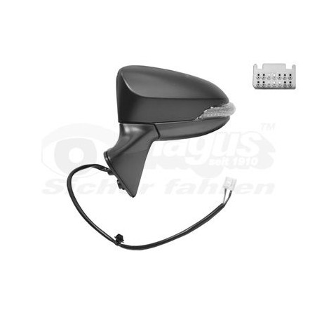 Rétroviseur éléctrique complet gauche