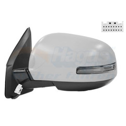 Rétroviseur éléctrique complet gauche
