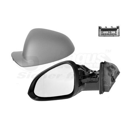 Rétroviseur éléctrique complet gauche