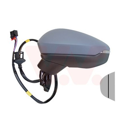 Rétroviseur éléctrique complet gauche