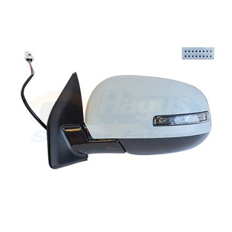 Rétroviseur éléctrique complet gauche