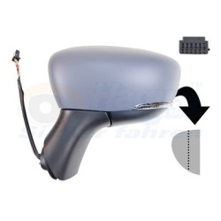 Rétroviseur éléctrique complet gauche