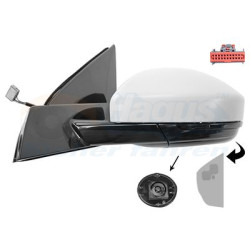 Rétroviseur éléctrique complet gauche