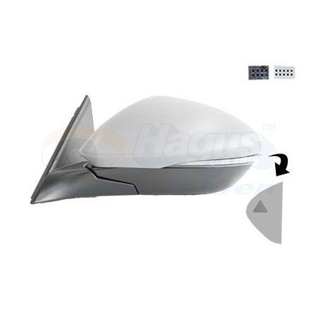 Rétroviseur éléctrique complet gauche
