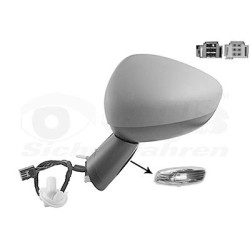 Rétroviseur éléctrique complet gauche