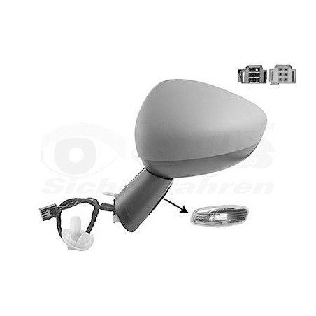 Rétroviseur éléctrique complet gauche