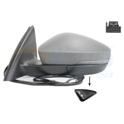 Rétroviseur éléctrique complet gauche