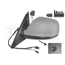 Rétroviseur éléctrique complet gauche