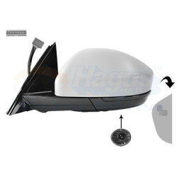 Rétroviseur éléctrique complet gauche
