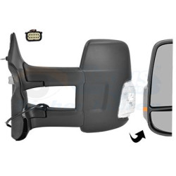 Rétroviseur éléctrique complet gauche